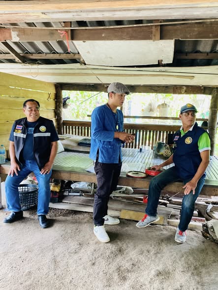 ลงพื้นที่ตรวจสอบครัวเรือนไม่มีบ้านเลขที่ และบ้านเช่า ที่ขอรับช่วยเหลือเยียวยาผู้ประสบอุทกภัยปี  2568