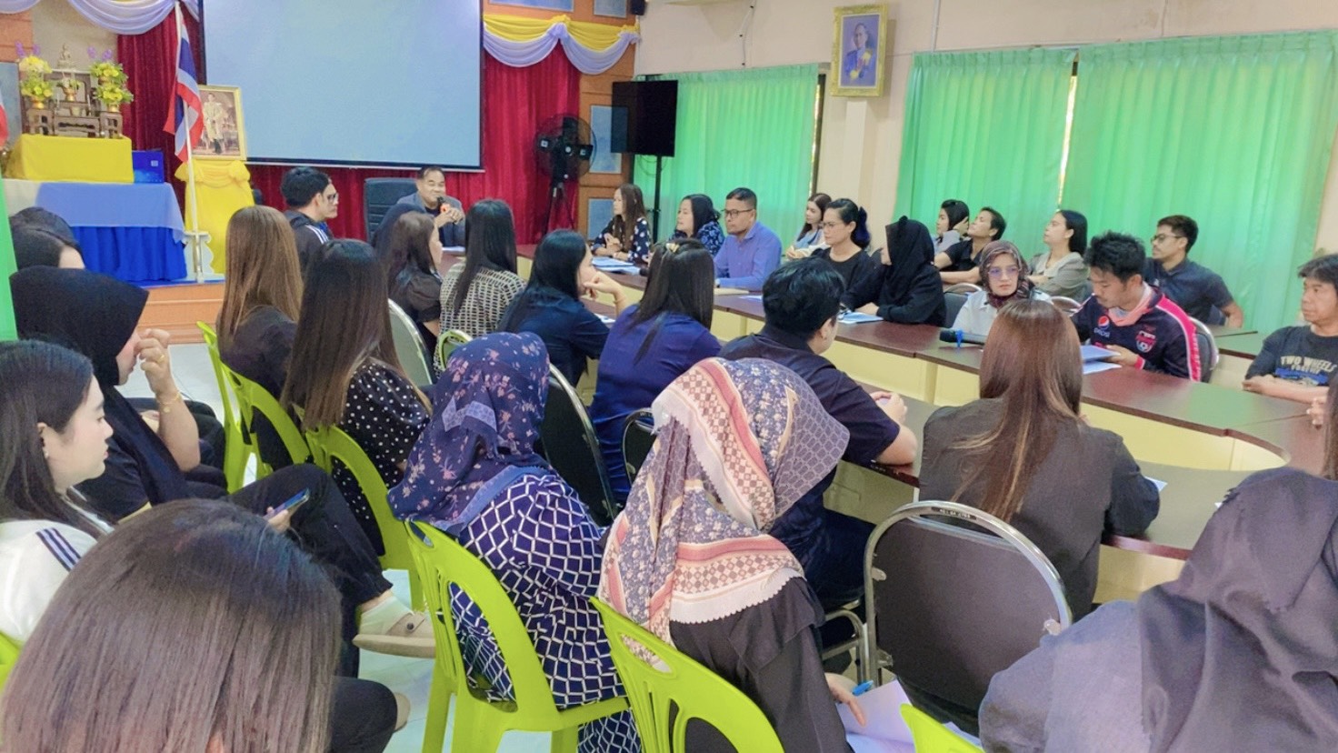 ประชุมเพื่อเตรียมความพร้อมการจัดโครงการแข่งขันกีฬาปฐมวัย ประจำปี 2569  ในวันที่  25  มีนาคม  2569