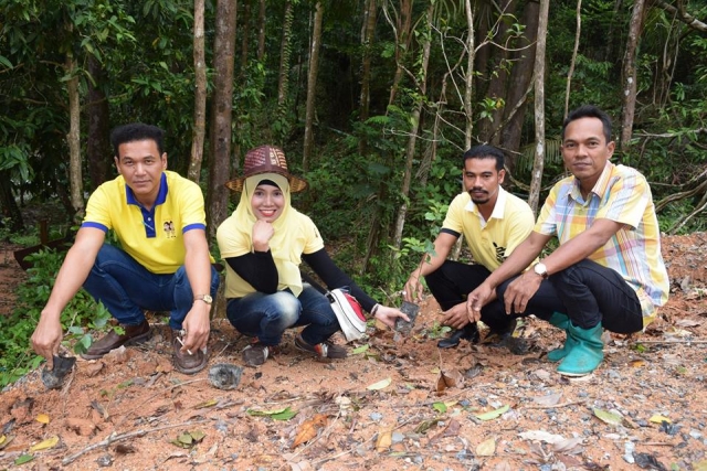 โครงการท้องถิ่นอาสาปลูกป่าเฉลิมพระเกียรติ "จิตอาสา สร้างป่า รักษ์น้ำ"ประจำปีงบประมาณ 2561