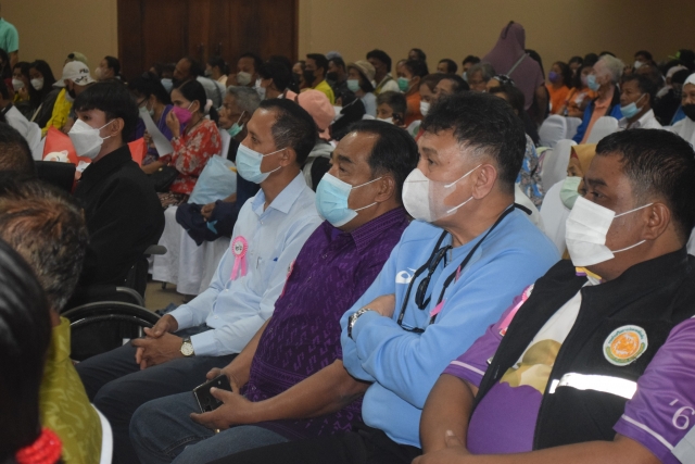 วันพิการสากลจังหวัดพัทลุง  ประจำปี 2565 และรับมอบเกียรติบัตร 