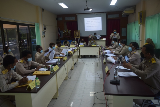 ประชุมสภาเทศบาลตำบลคลองทรายขาว สมัยสามัญ สมัยที่ 1 ประจำปี 2564