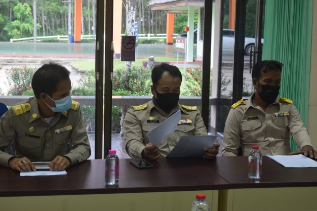 ประชุมคณะกรรมการบริหารกิจการและการบำรุงรักษาระบบประปาภูเขา หมู่ที่  3 บ้านในวัง