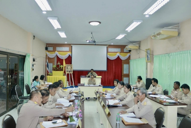 ประชุมสภาเทศบาลตำบลคลองทรายขาว สมัยสามัญ สมัยที่ 4 ครั้งที่ 1 ประจำปี 2567